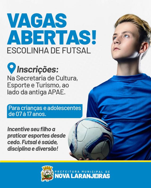 Incentivar o esporte é cuidar da saúde, do bem-estar e do futuro das nossas crianças!